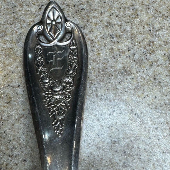 1847 Rogers Bros XS Triple Plate Old Colony 4 piece serving pieces.  Art Novo. - Picture 6 of 9